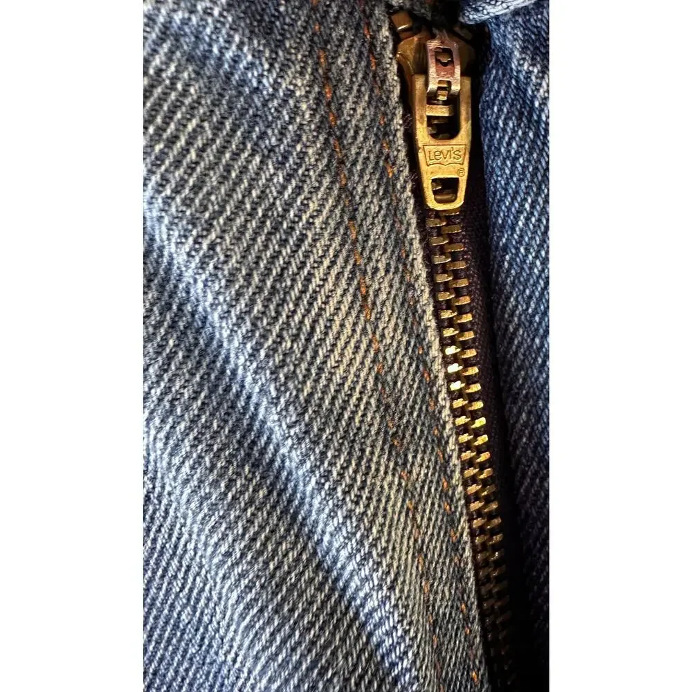Vintage 550 Relaxed Fit Men's Jeans Blue Denim Jeans Size 31 x 34